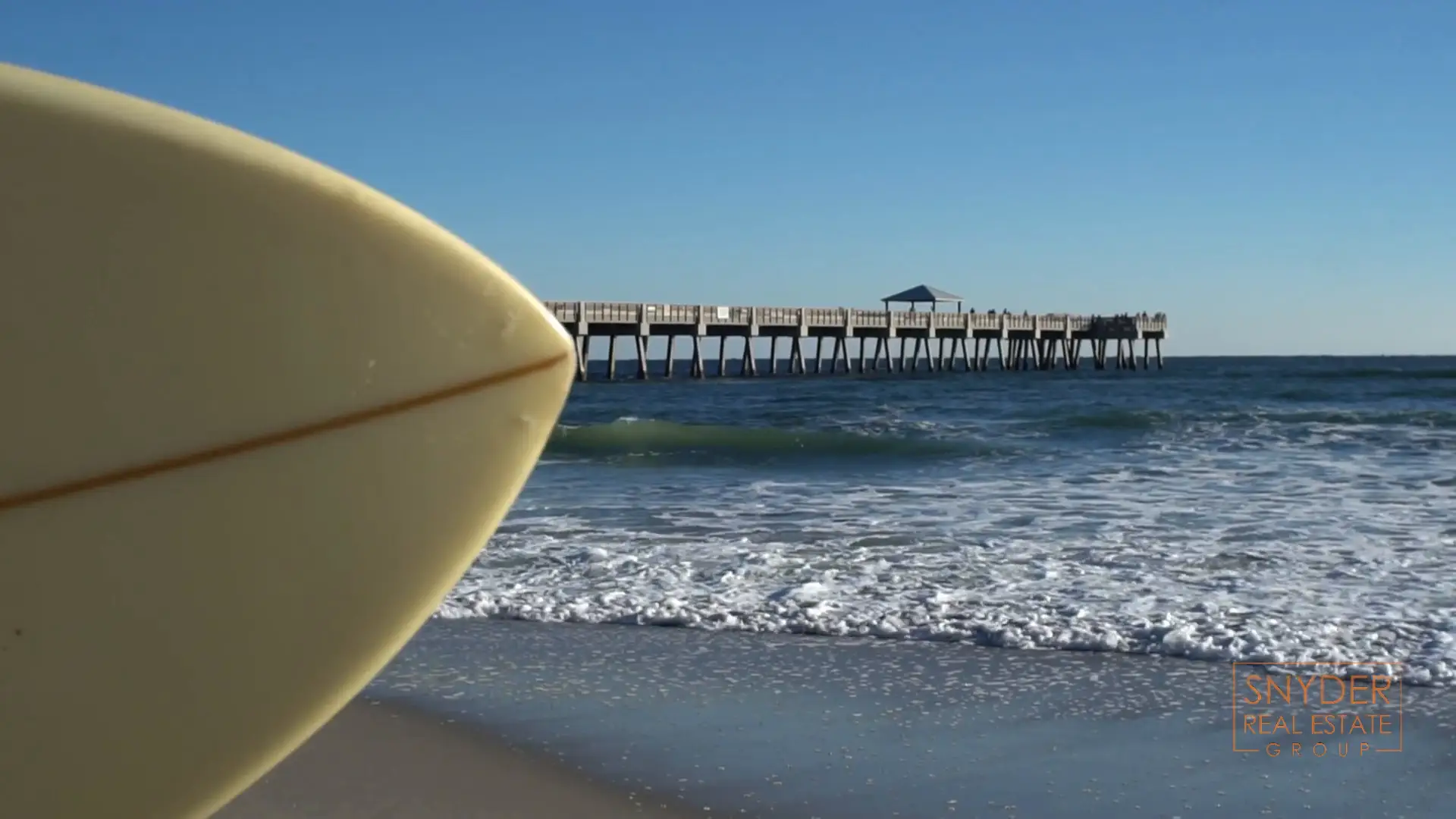 Still frame from the Snyder Real Estate edit